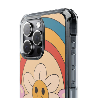 Joyful Retro Bloom iPhone Case - Impact