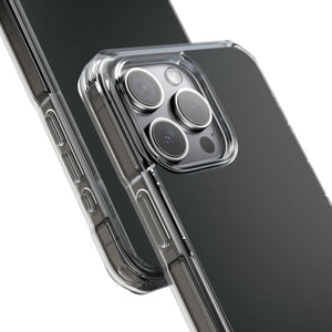 Dunkles Dschungelgrün | Handyhülle für iPhone (Clear Impact Case – magnetisch) 