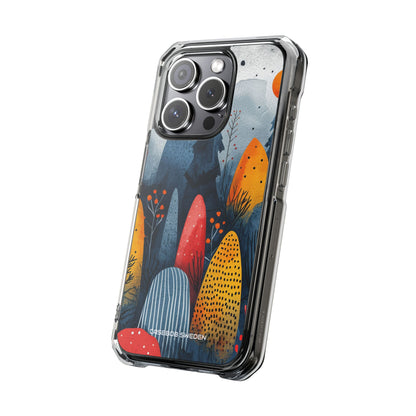 Whimsical Nature - Clear Impact iPhone 15 Phone Case