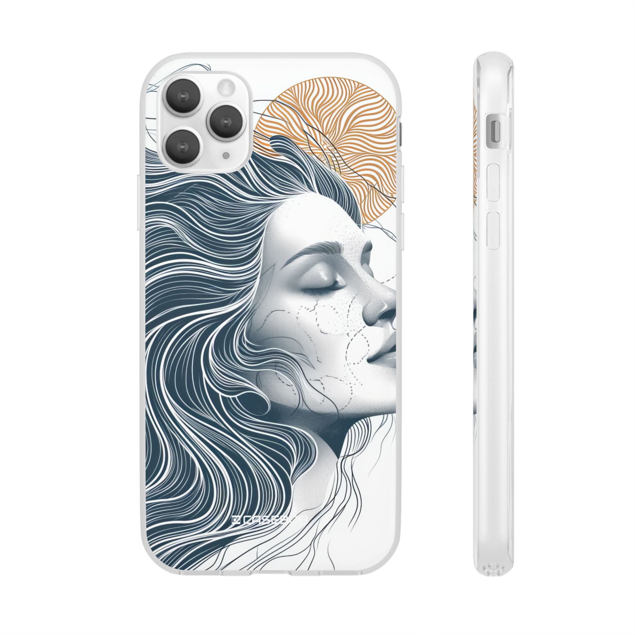 Serene Abstraction | Flexible Phone Case for iPhone