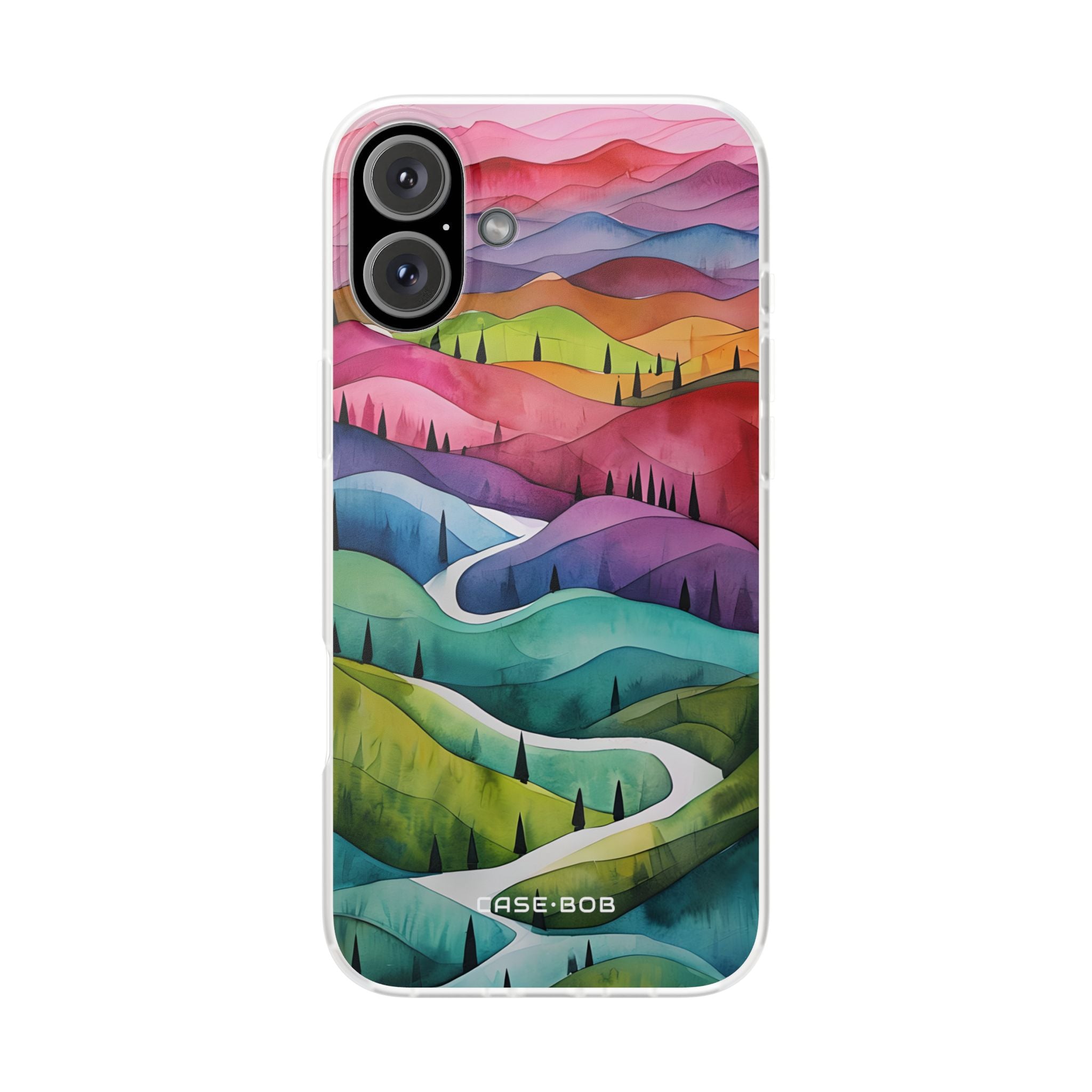 Winding Verdure iPhone 16 Plus Case - Soft