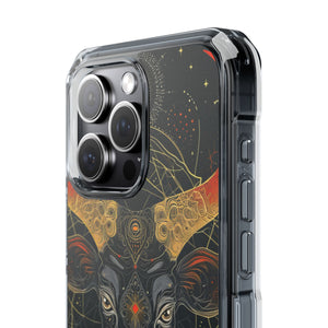 Celestial Taurus Mystique – Handyhülle für iPhone (Clear Impact – Magnetisch)