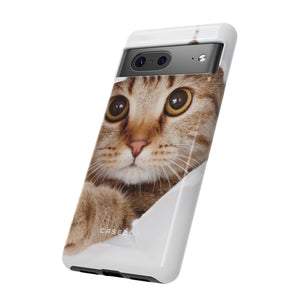 Cute Cat Phone Case - Protective - Protective Phone Case