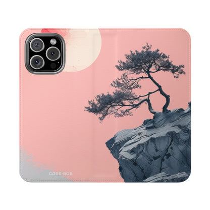 Windswept Cliff - iPhone 16 Max Case - Lompakkokotelo