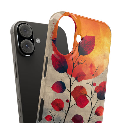 Sunlit Branch - Slim iPhone 16 Phone Case