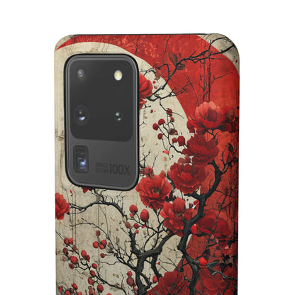 Zen Blossoms in Moonlight Samsung S20 - Slim Phone Case