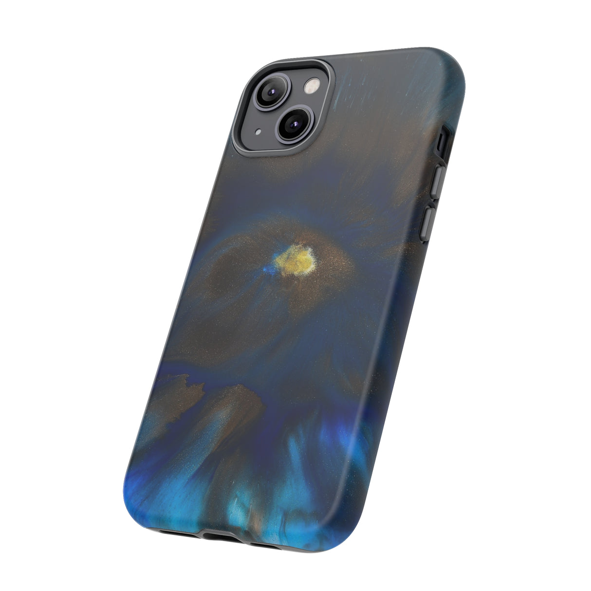 Space Galaxy Ink Art iPhone Case (Protective) Phone Case