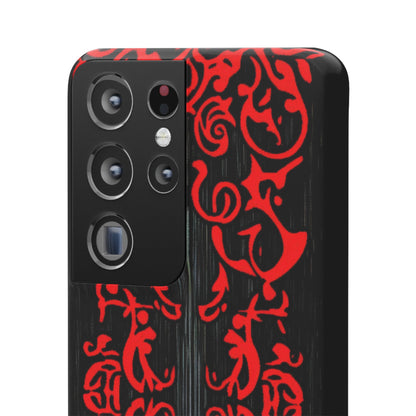 Gothic Crimson Symmetry Samsung S21 - Slim Phone Case