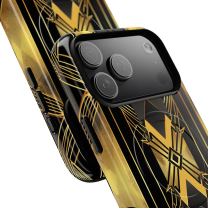 Golden Diamond Radiance iPhone 17 Pro Max Case - Tough+