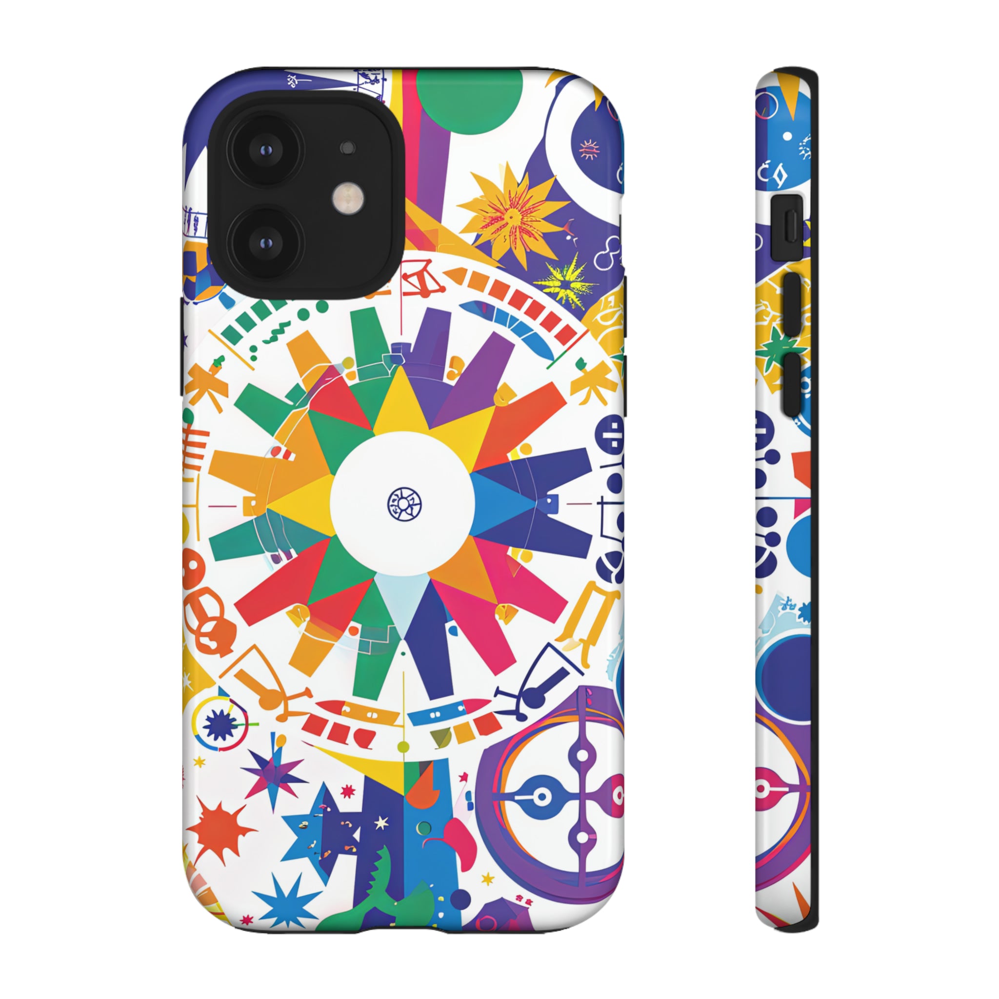 Celestial Horoscope Whirl - Protective Phone Case