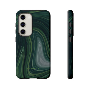 Green Marble - Protective Phone Case