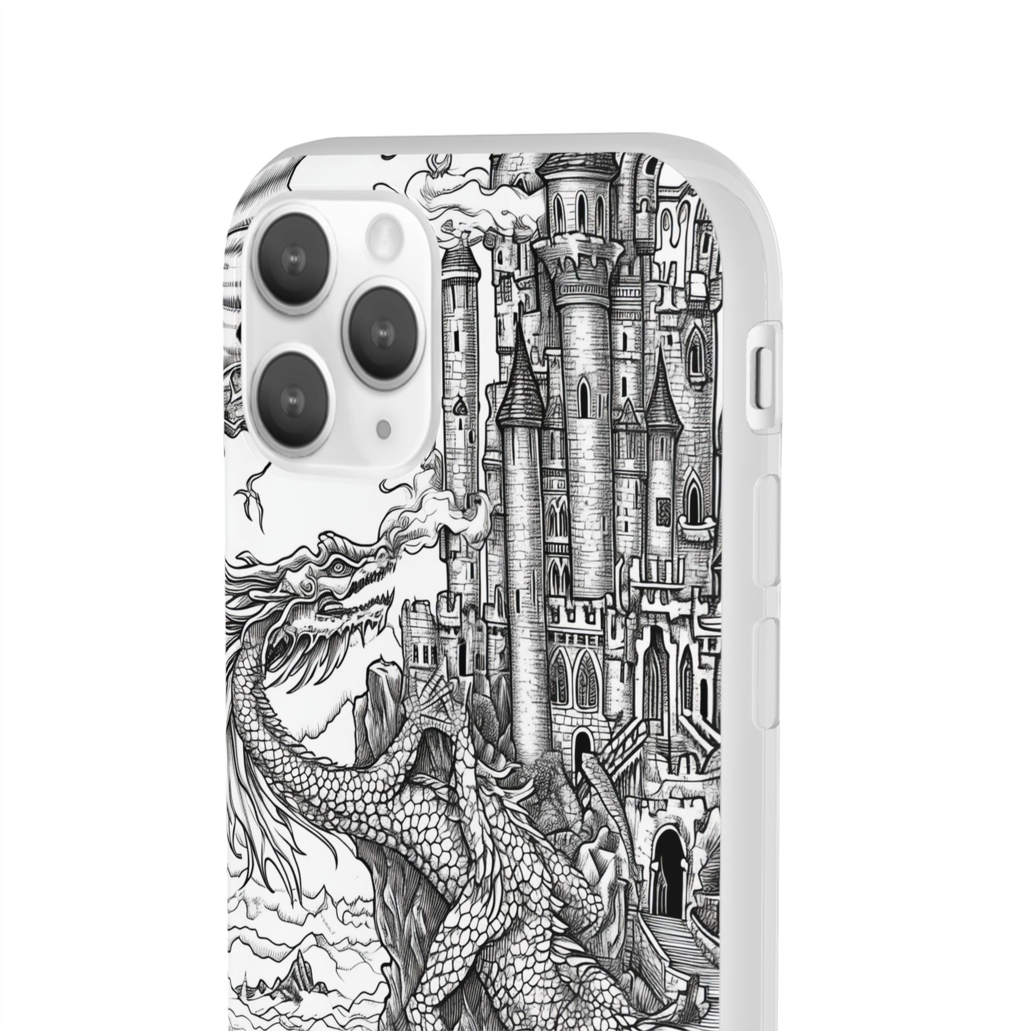 Dragon's Ascent | Flexible Phone Case for iPhone