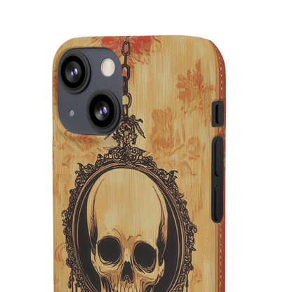 Gothic Skull Elegance iPhone 13 - Slim Phone Case