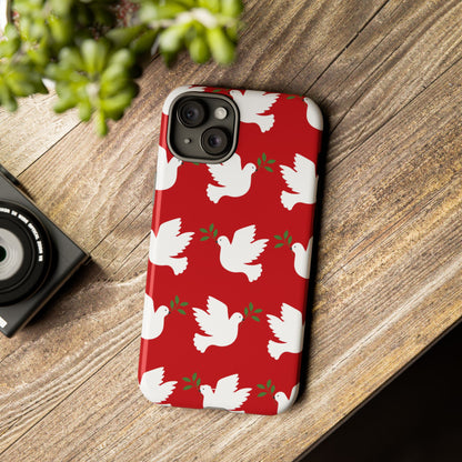 Doves Bring Peace - iPhone Case