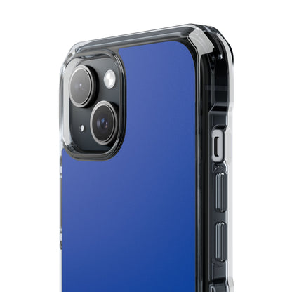 Cobalt Blue - Clear Impact iPhone 15 Phone Case