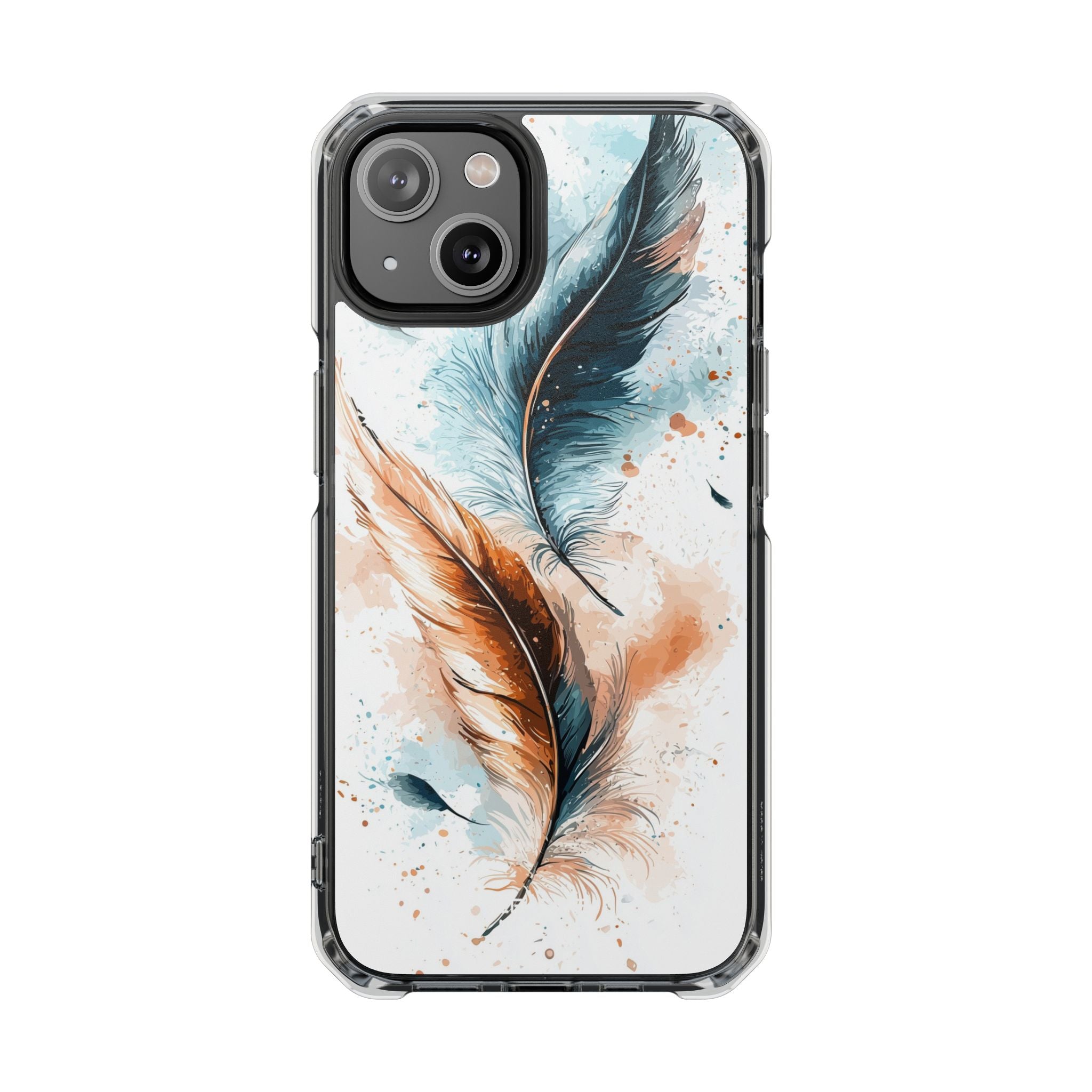 Feathers Dance Lightly iPhone Case - Impact
