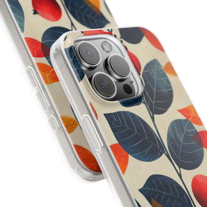 Autumn Nature Pattern - Flexi iPhone 16 Phone Case