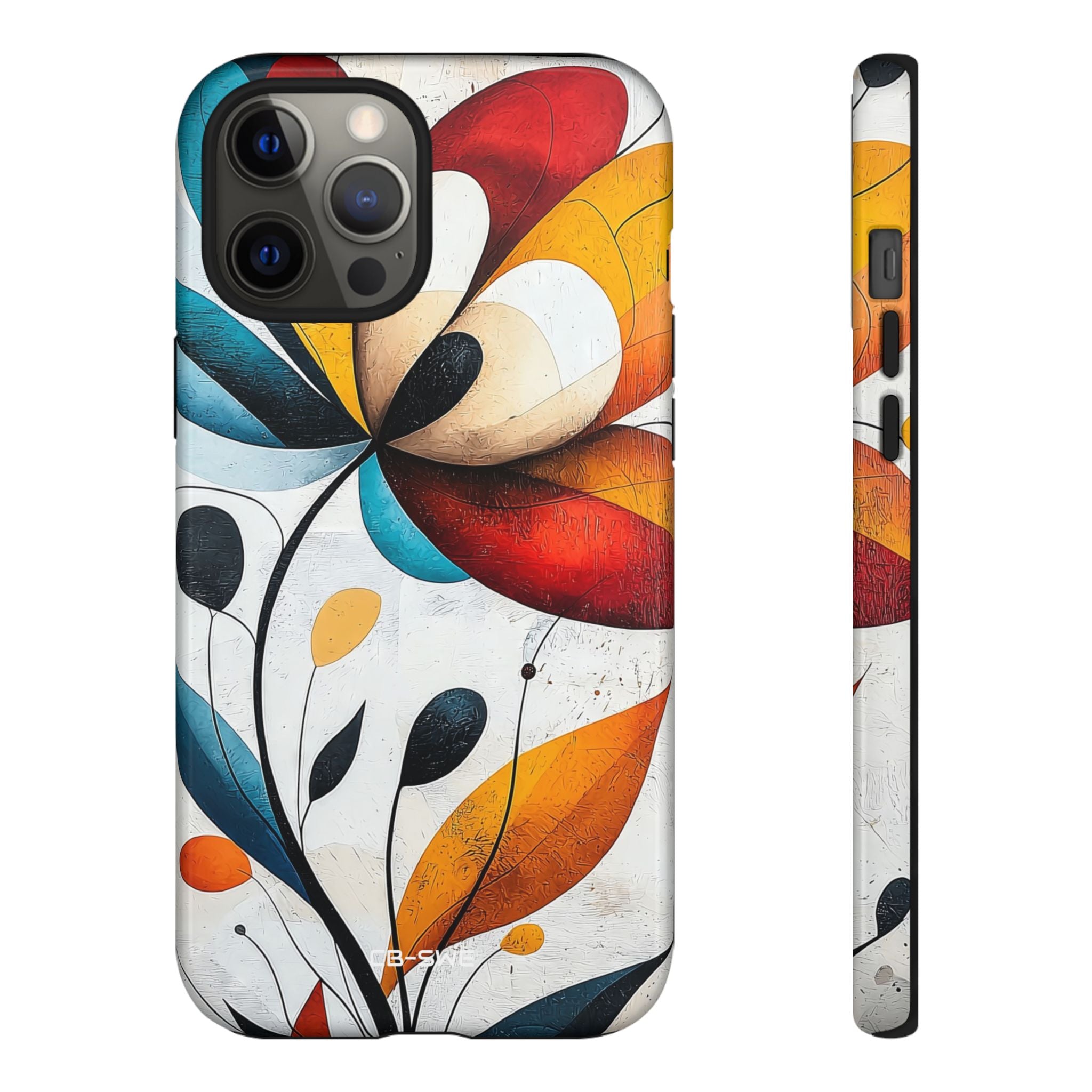 Vibrant Floral Symphony - iPhone Case
