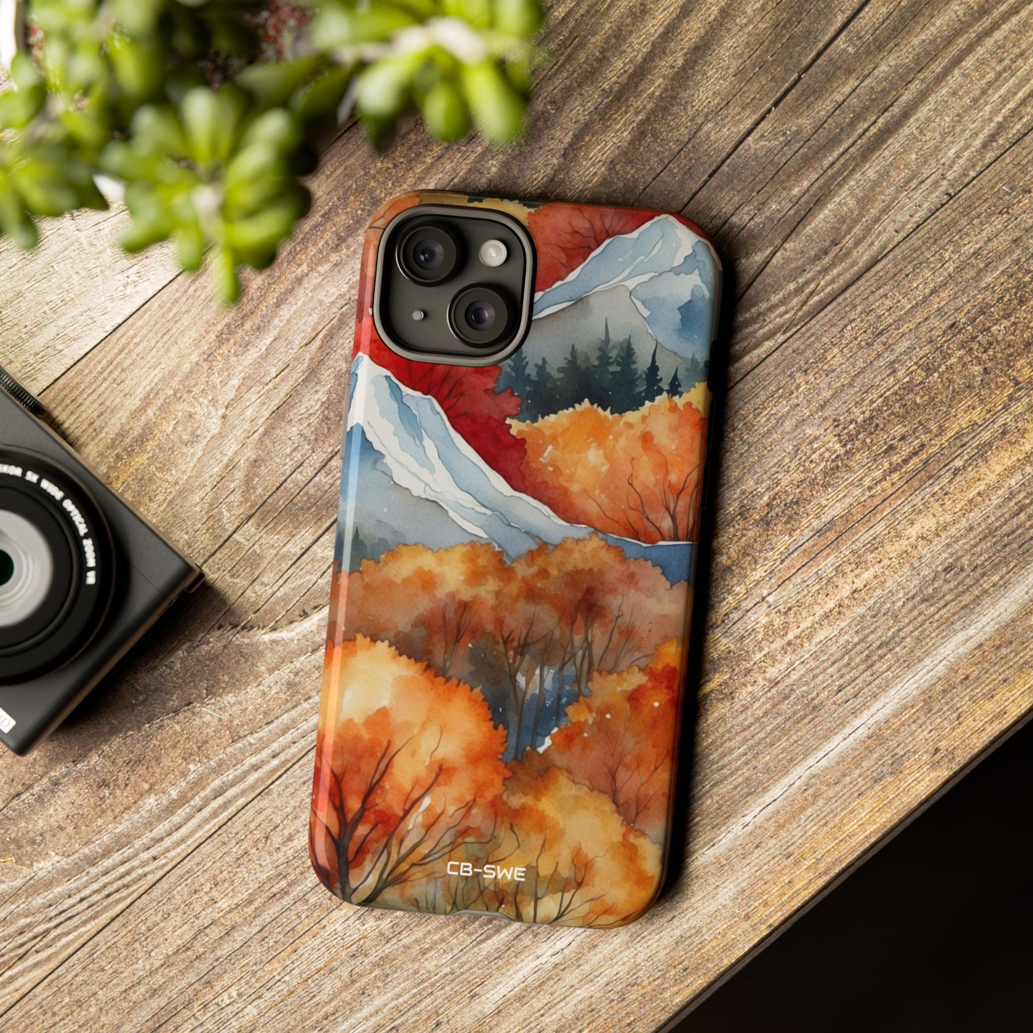 Autumn Leaves Dance - iPhone Case