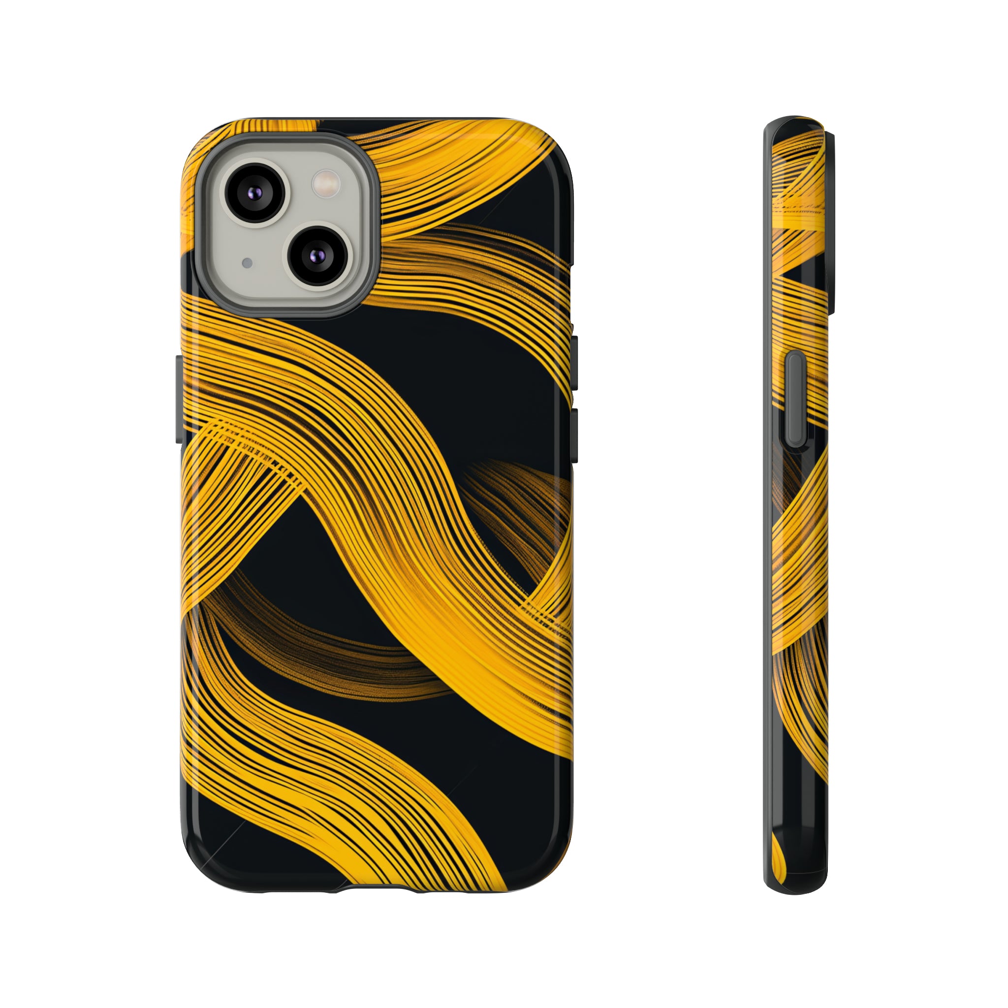 Golden Line Sleekness - Protective Phone Case