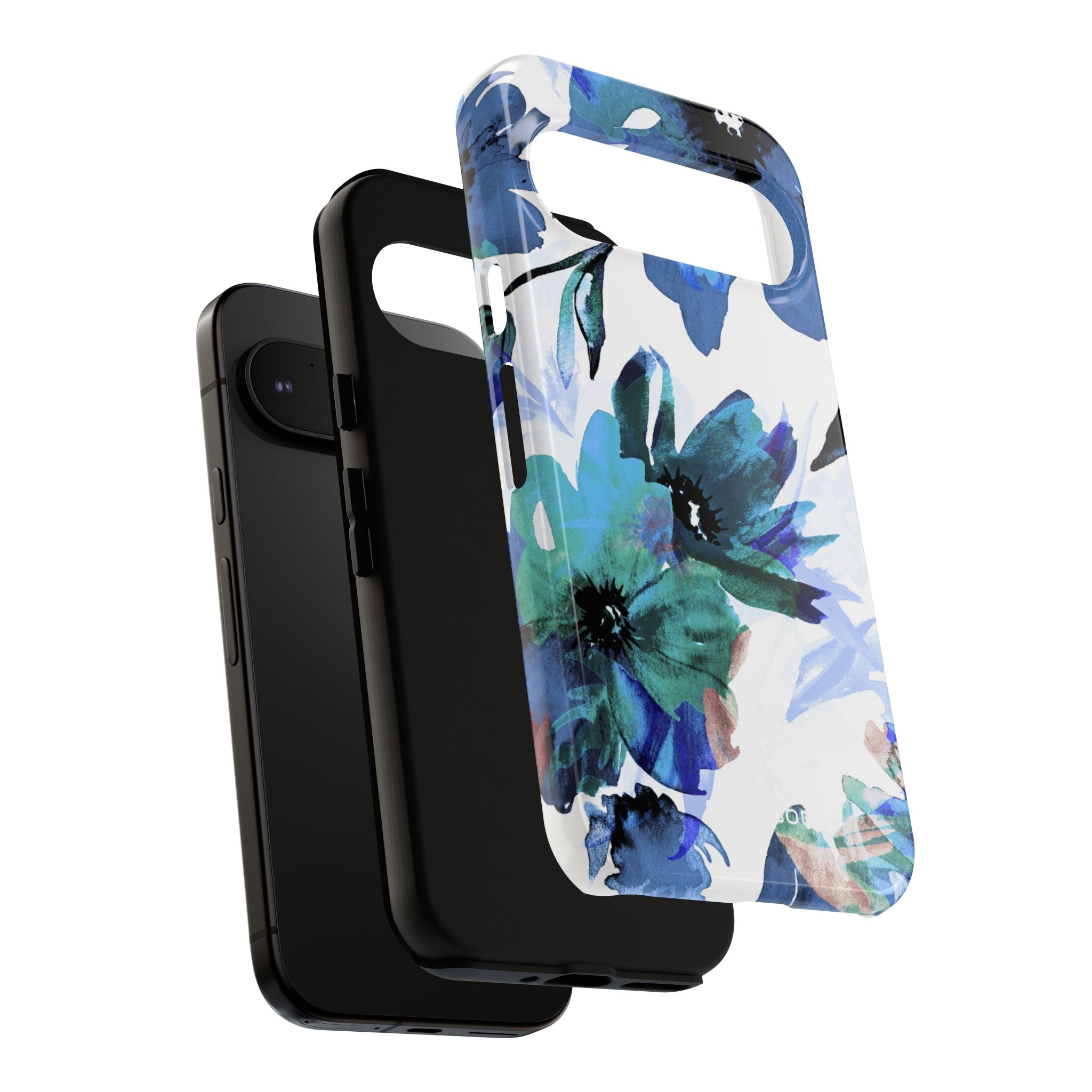 Blue Blossom Radiance Google Pixel 9 Pro Case - Tough