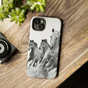 Galloping Horses - Protective Phone Case