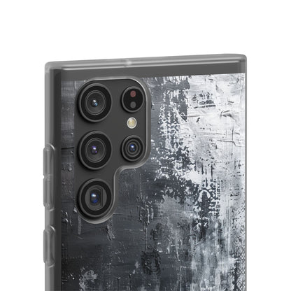 Textured Blackscape Samsung S22 Ultra Case - Soft