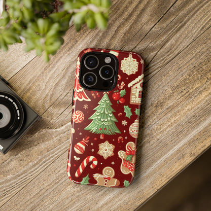 Gingerbread Joy Awaits - iPhone Case