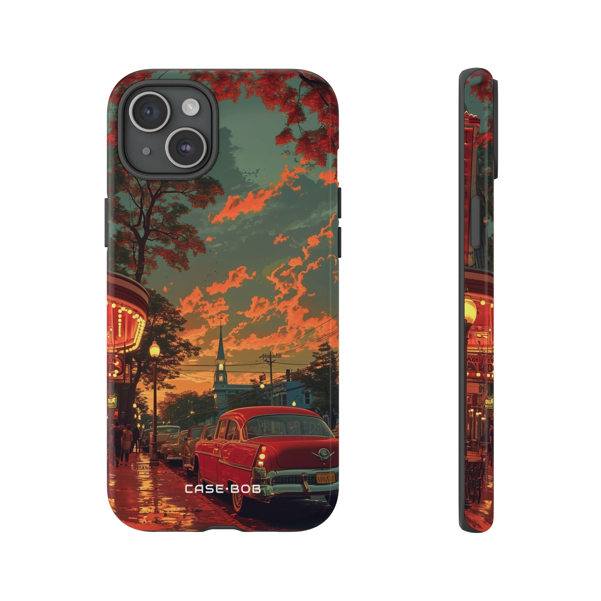 Crimson Classic iPhone 15 Plus Case - Tough