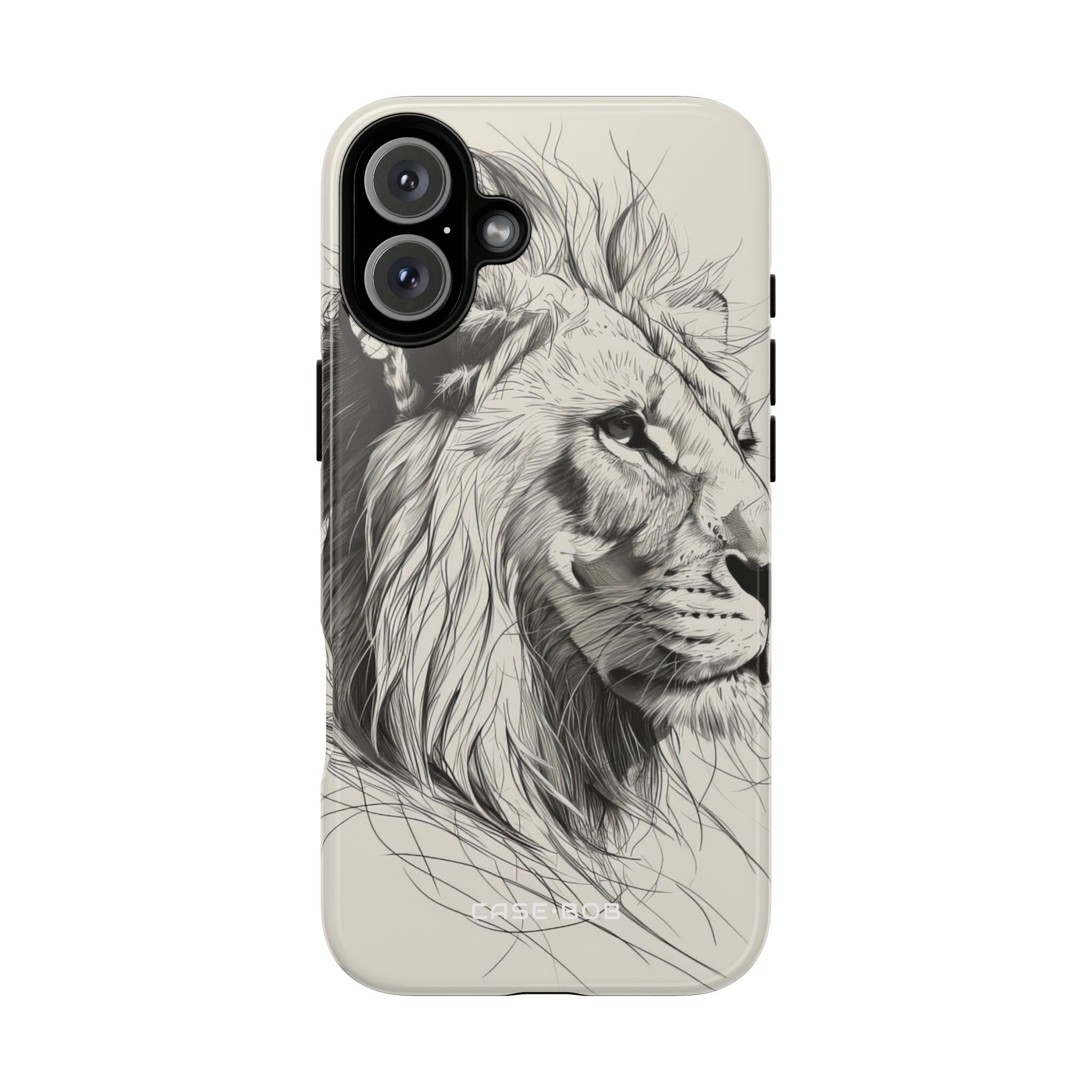 Lion Mane Flow iPhone 16 Plus Case - Tough