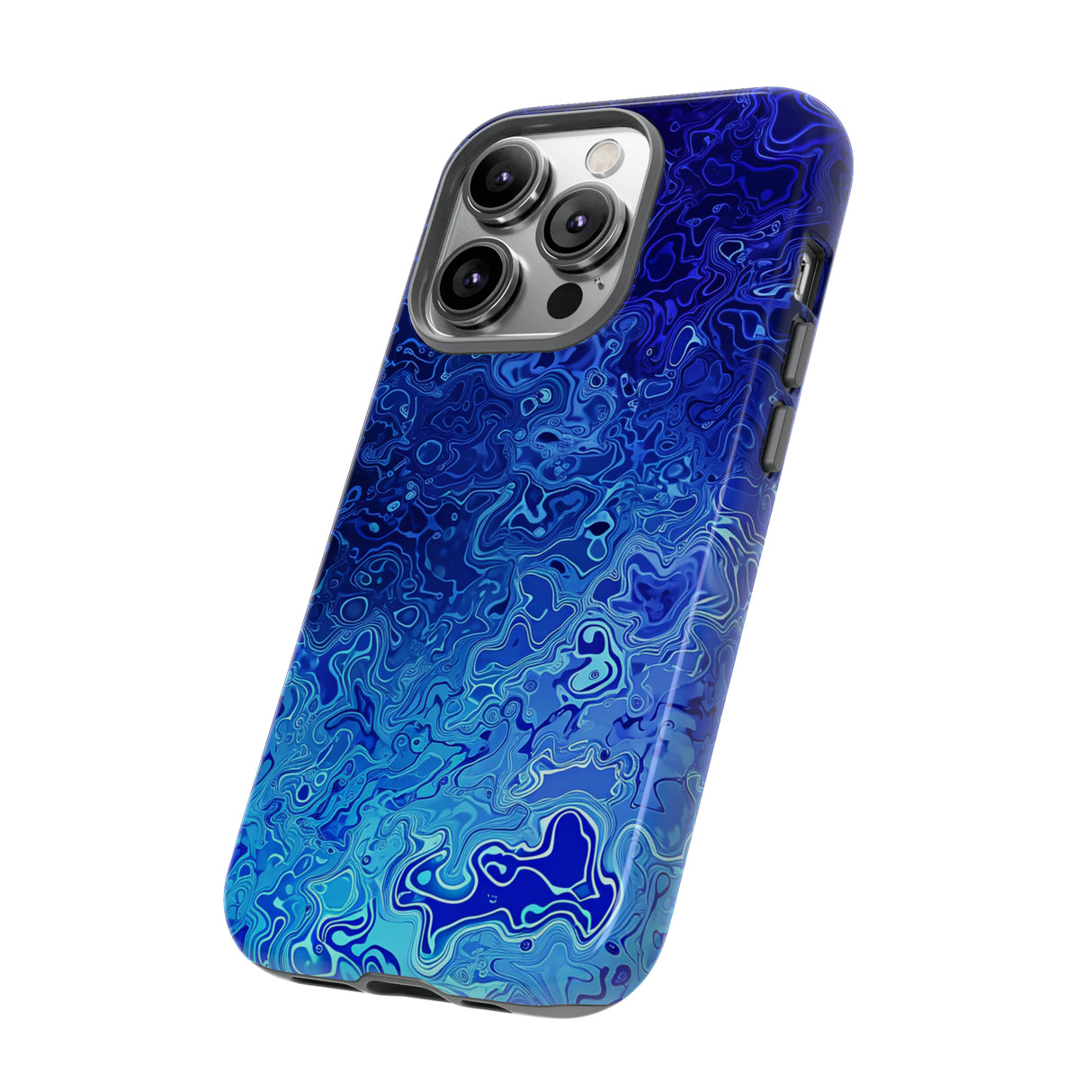 AI Fusion: Metallic Gradient - Protective Phone Case