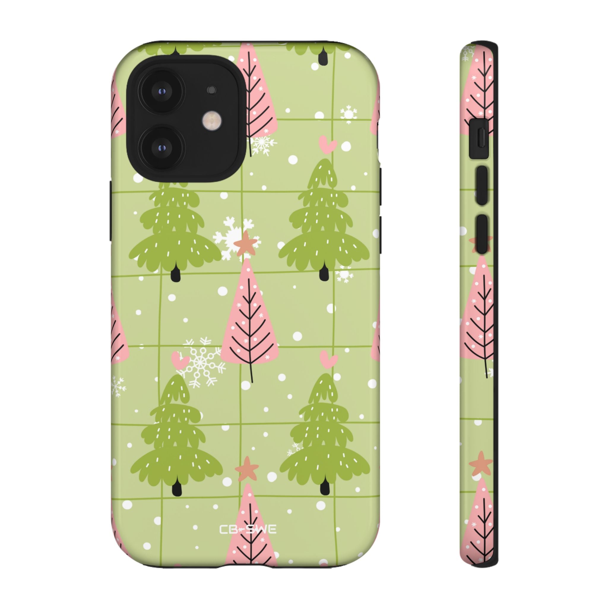 Whimsical Trees Dance - iPhone Case