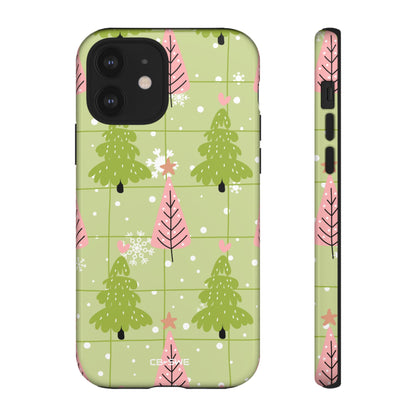 Whimsical Trees Shine - iPhone Case