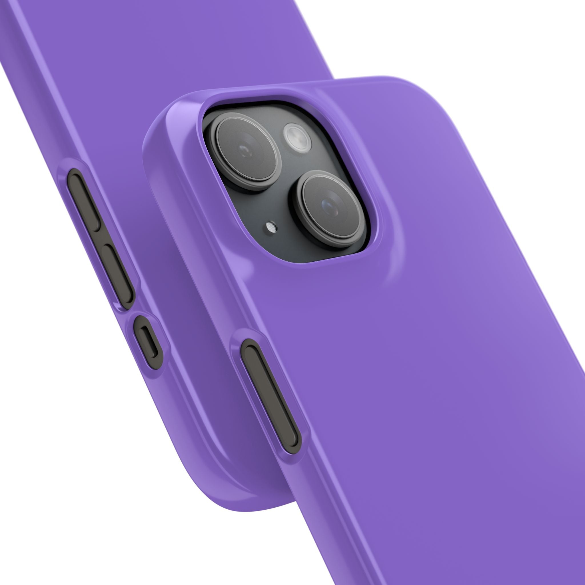 Medium Purple iPhone 15 - Slim Phone Case