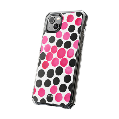 Pulsing Circles Illusion iPhone Case - Impact