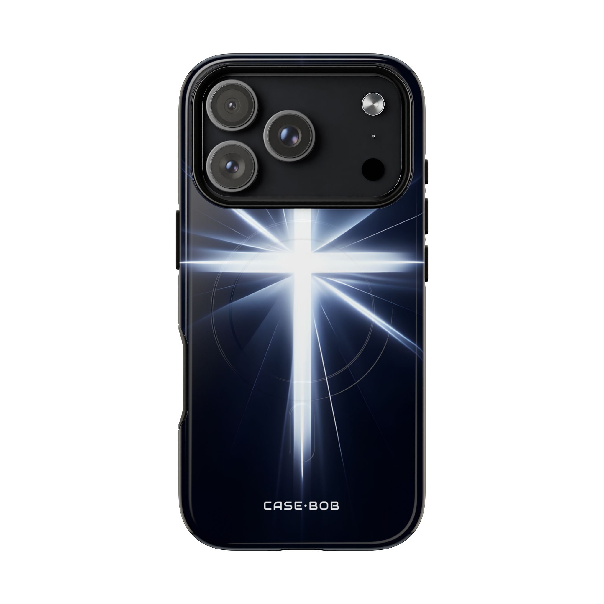 Glowing Crossburst iPhone 17 Pro Case - Tough+