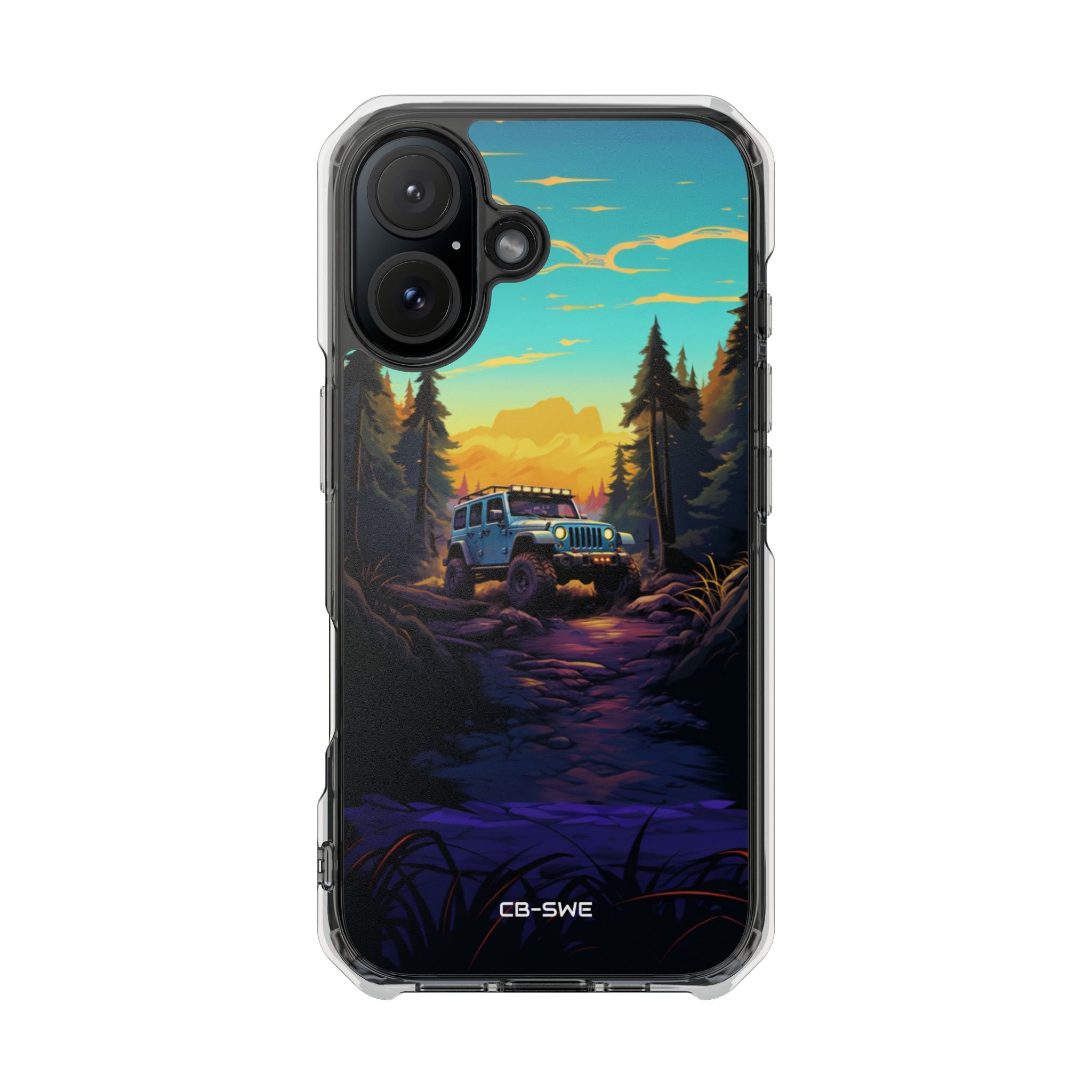 Sunset Adventure Trail iPhone Case - Impact