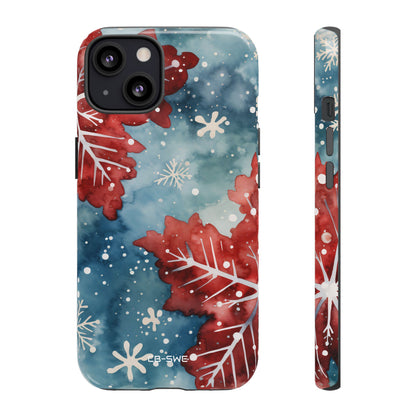 Winter Leaves Dance - iPhone Case