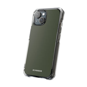 Rifle Green | Phone Case for iPhone (Clear Impact Case - Magnetic)