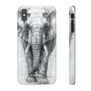 Technic Elephant | Slim Phone Case for iPhone