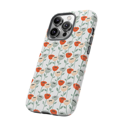Minimalist Floral Elegance - iPhone Case