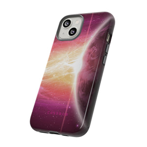 Purple Planets in Space - Protective Phone Case