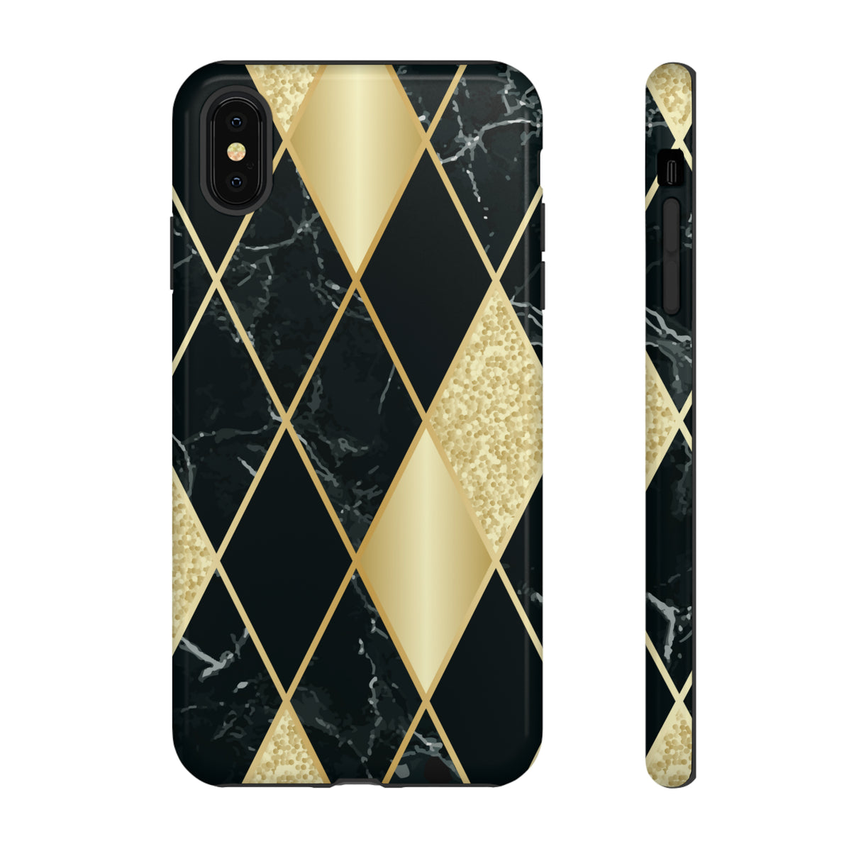 Glitter Rhombus - Protective Phone Case