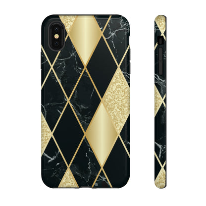 Glitter Rhombus - Protective Phone Case