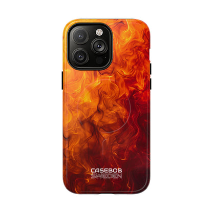 Flaming Energy Swirl iPhone 14 - Tough+