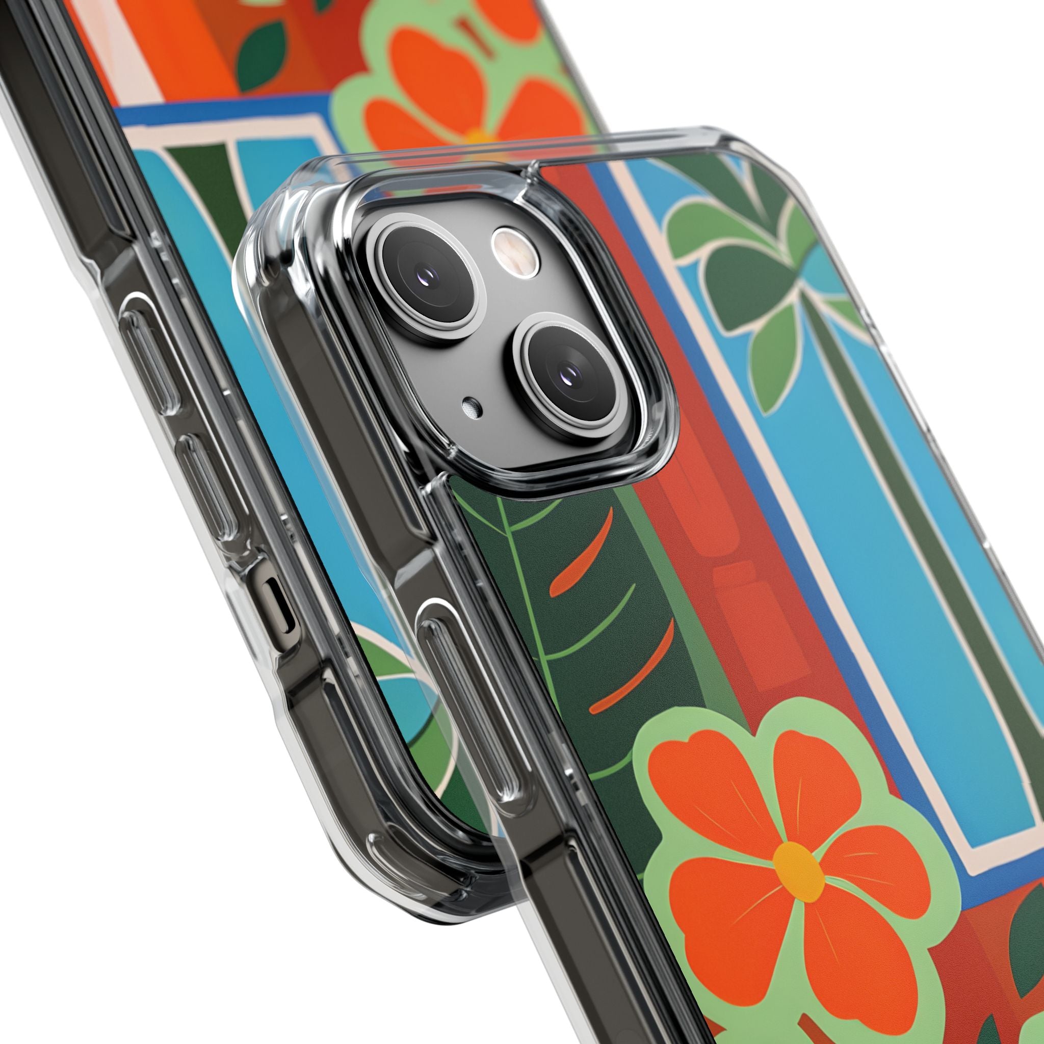 Tropical Geometry Harmony iPhone Case - Impact
