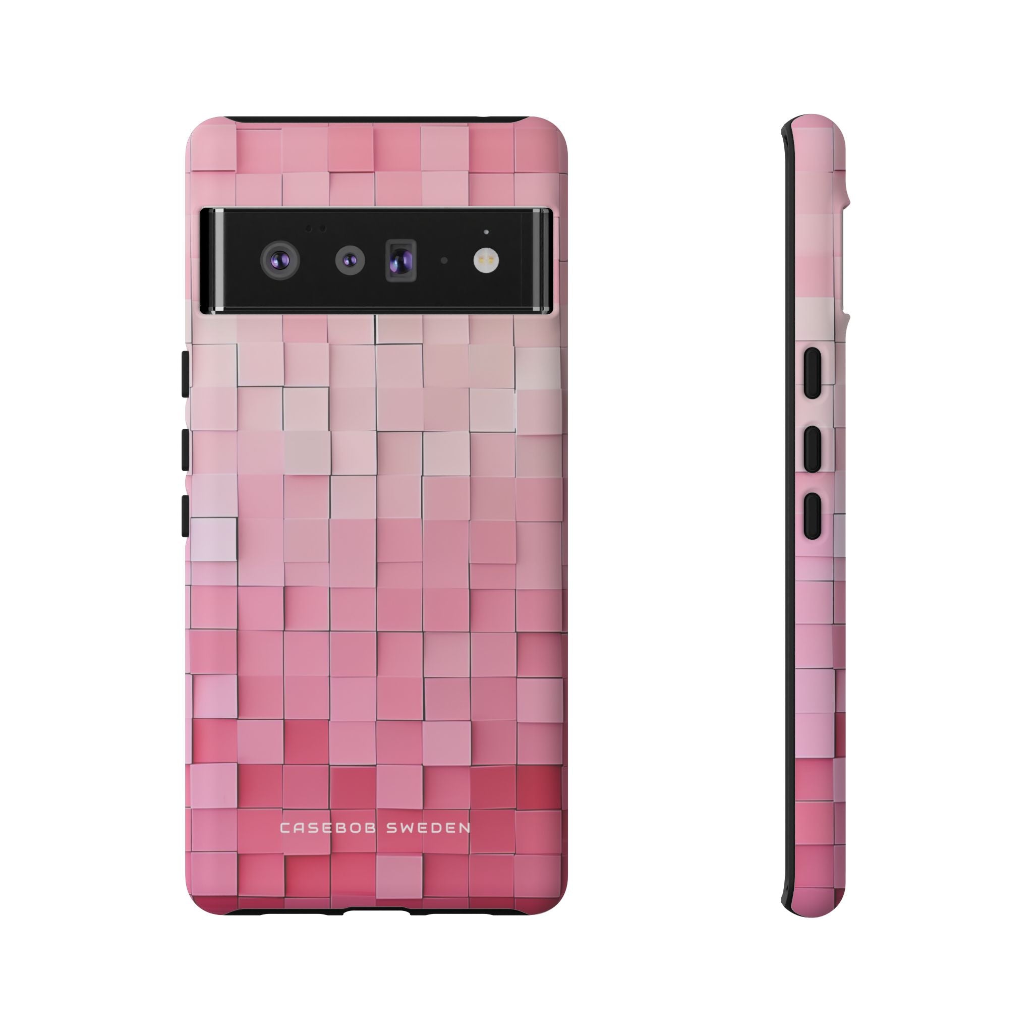 Gradient Pink Mosaic Google Pixel 6 - Tough Phone Case