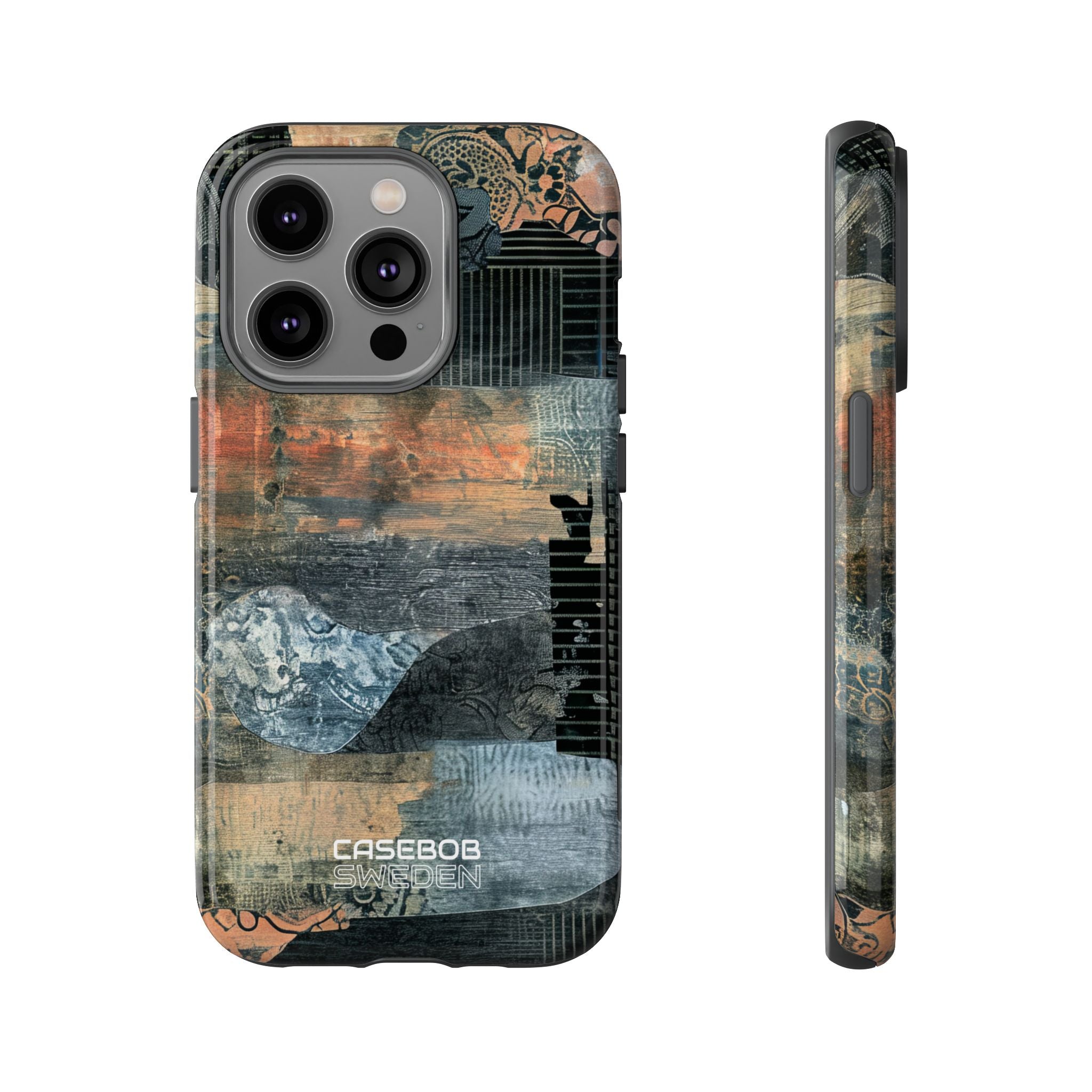 Rust Bloom Tangle iPhone 14 - Tough