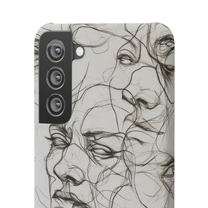 Ethereal Faces | Slim Phone Case for Samsung