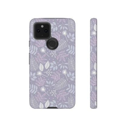 Purple Mona Leaf - Protective Phone Case